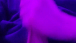 Teenie Solo Tugging and Toying with Shitpipe while Step-father is Observing