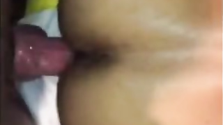 Daddy barebacks his Slut with big dick