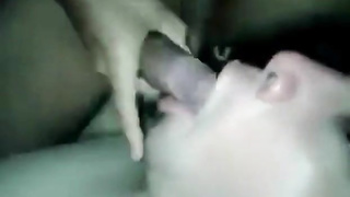 He licks her ass and then sucks