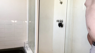 Solo Onanism and Assfuck Have Fun in Douche