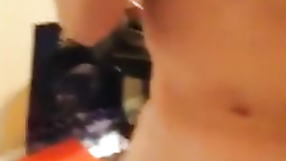 Sweet boy jerks and cums