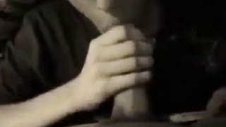 Twink shoves his cock into his friends mouth