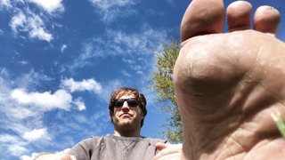 POINT OF VIEW Alpha Doms Sissy in Park with Sole Idolize