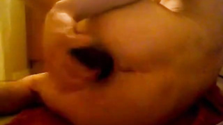 Hot boy sexy butt slams ass with huge dildo 3