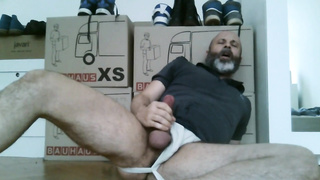 1ncandenza Strokes off in a Jockstrap