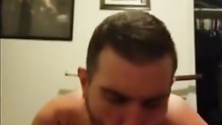 Sucking until it cums