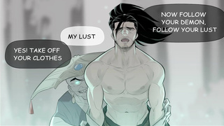 Yasuo - League of Legends - Yaoi Manga Porn Queer - Huge Spear,Enormous Dick,Arse,