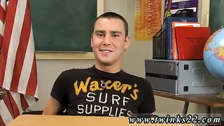 Youthfull homo pornography orgy Youthful ebony-haired youngster Justin Giles sits at a desk in a classroom