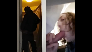 Super-Sexy Brit Stud Pees and Shoots A Load at my Gloryhole