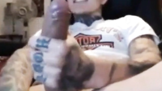 Latin tattoo biggest cock cumshot 3