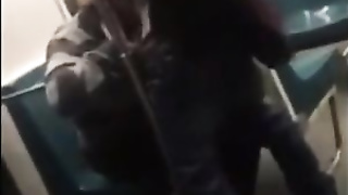 Asian twink get's BJ from older man in a subway 2