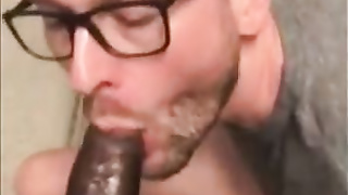 White Guy Sucks Off Black Guy 3