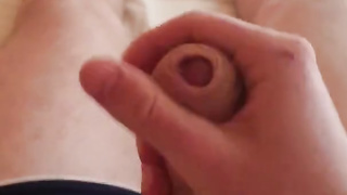 Grubby Soles! Mischievous Cum Shot on my Feet in Dormitory Guest Room