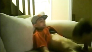 Slim Str8 Thug Boy enjoys Dad's BJ 2