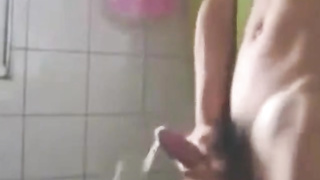 Twink moans when he shoots his load