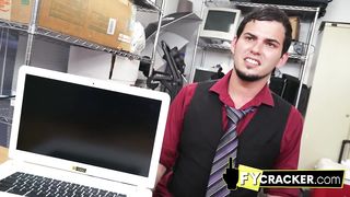 Cock-Squeezing boy fucked by a handy wiener