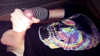 Creepy Anime Mask Getting Off