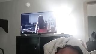 His Chick outside Waiting while I Blow his Spunk-Pump