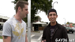 2 fags have adorable fuck-a-thon