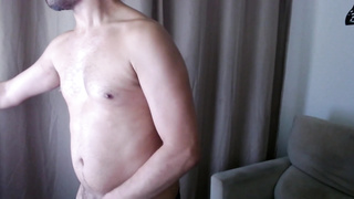 Brazilian Boy Smoking Tina and Milking his Uncircumcised Pipe