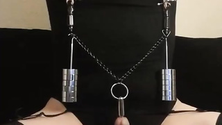 Kinky masoslut remote e-stim session April 21, 2021