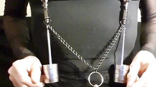 Kinky maso slut remote e-stim session, May 27, 2021