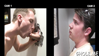 Eating pink cigar thru a fuck hole