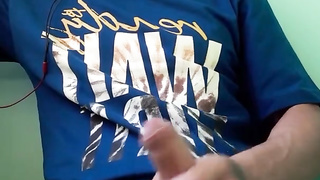 Great Ejaculation with Cumshot/ Onanism while Smoking