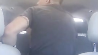 White College Boy Breeds  Latin Bitch In Car 3