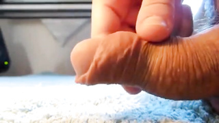 soft cock and foreskin fun 6