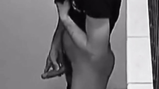 Caught - jerking in public 3