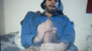 young huge dick latin shoots a hot cum load 2