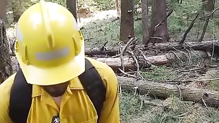 real wildfire worker