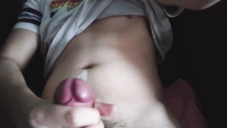 I determined to ease off and jack off my lollipop while my parents were not at home