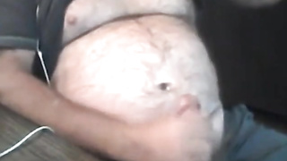 Daddy get cum in his belly