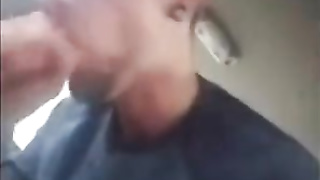 Cum sucking in a car 2