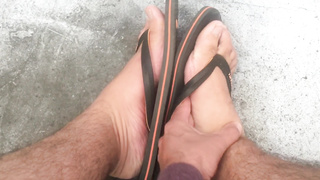 Imagine you are at a random public wc and find my soles waiting for you - Manlyfoot Road excursion