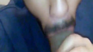 A married Arab sucks his owner not to pay the month 3