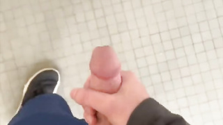 Milking Off at School Urinals