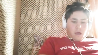 Meaty spunk-pump wanking and jizz munching