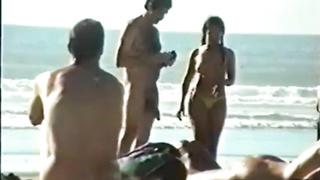 Str8 big dick on beach 6