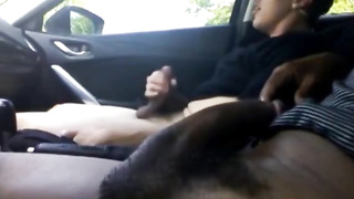 Stroking with a straight guy