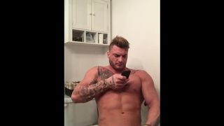 Jack off before Douche