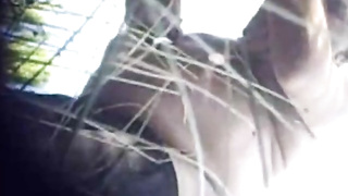 Outdoor play with daddy stranger 4