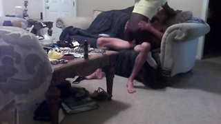 Tall Sexy White Boy Breeds Lil Black Tranny 6