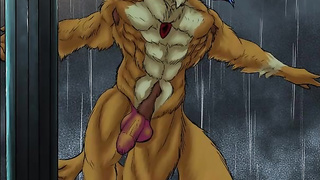 Rainy Gnar (Colouring Timelapse)