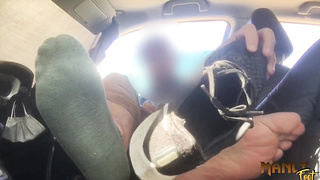 SINCE YOU LOVE MY SOCKS SO MUCH - YOU CAN KEEP THEM - MANLYFOOT