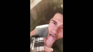 Cute cock sucker and cum eater 4