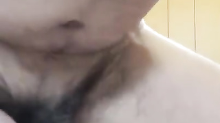 【個人撮影・オナニー】デカチン　オナニー　変態素人　手コキ　日本人】