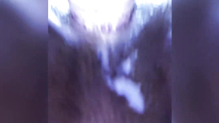 RAILING MY FAKE PENIS UP CLOSE